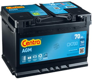 Akumulator - CENTRA CK700 CENTRA AGM