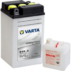Akumulator - VARTA 008011004A514 POWERSPORTS Freshpack