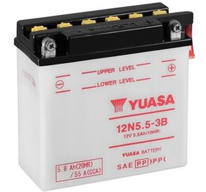 Akumulator - YUASA 12N5.5-3B