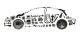 Reflektor - ABAKUS 551-1139R-LD-EM