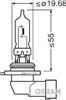 Żarówka, reflektor dalekosiężny - AMS-OSRAM 9005NBU-HCB